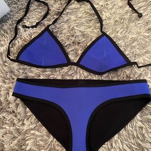 Triangl Swimwear Neoprene Set - Royal Blue